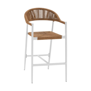 rattan bar chair