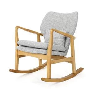 teak wood rocking chair