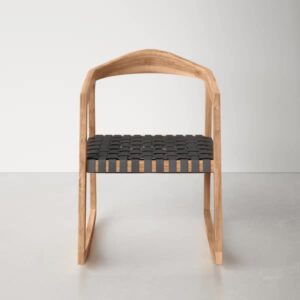 wooden rocking chair