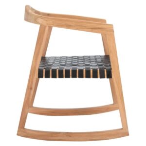wooden rocking chair