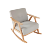 wooden rocking chair